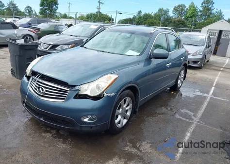 2008 Infiniti Ex35 Journey from USA, damaged, VIN JNKAJ09E98M304964